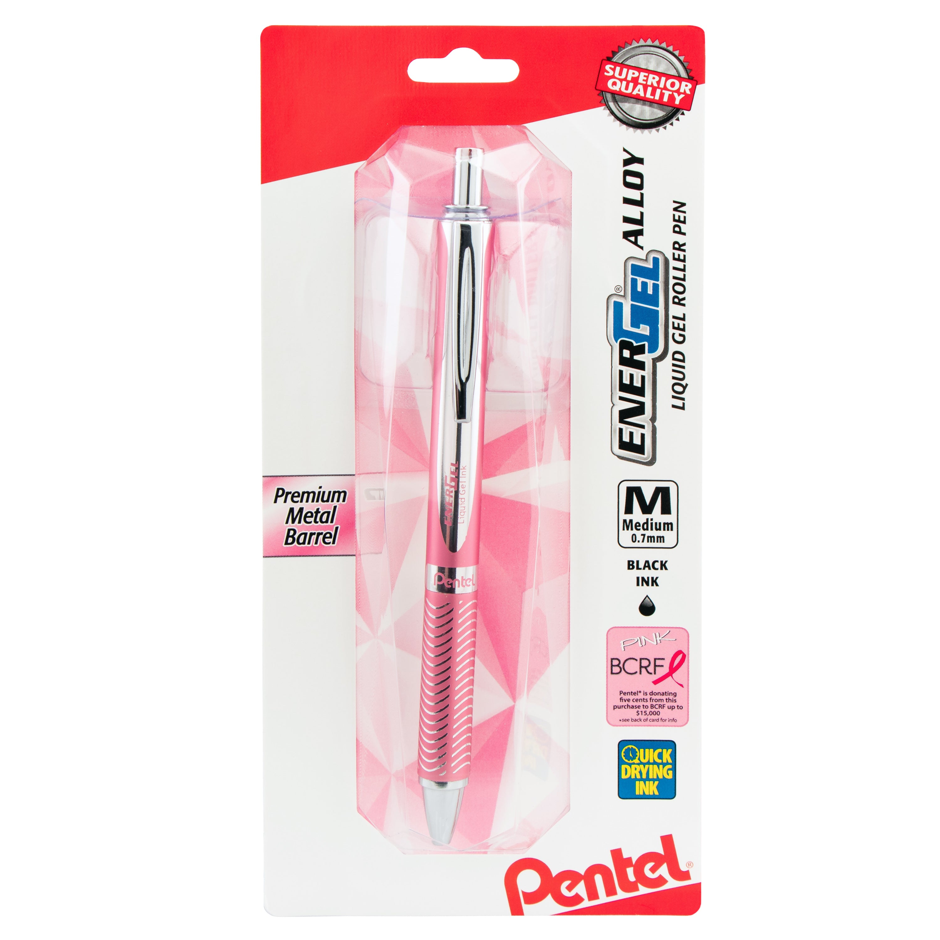 Pentel Energel Ink Roller 0.7mm Gel Pen (Pack of 4)