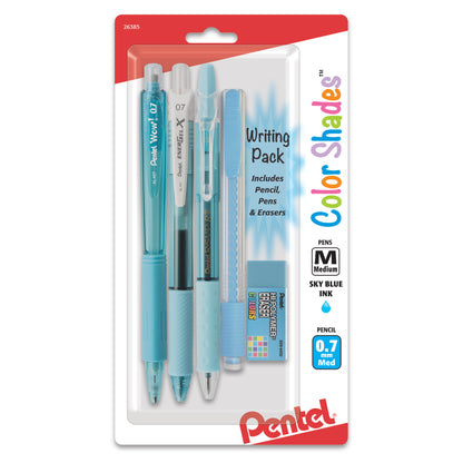 Color Shades Writing Pack - Sky Blue