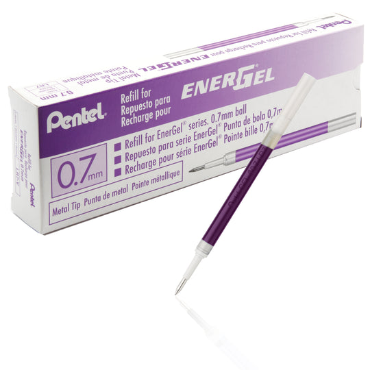 Refill Ink for EnerGel Liquid Gel Pen, (0.7mm), Metal Tip, Box of 12