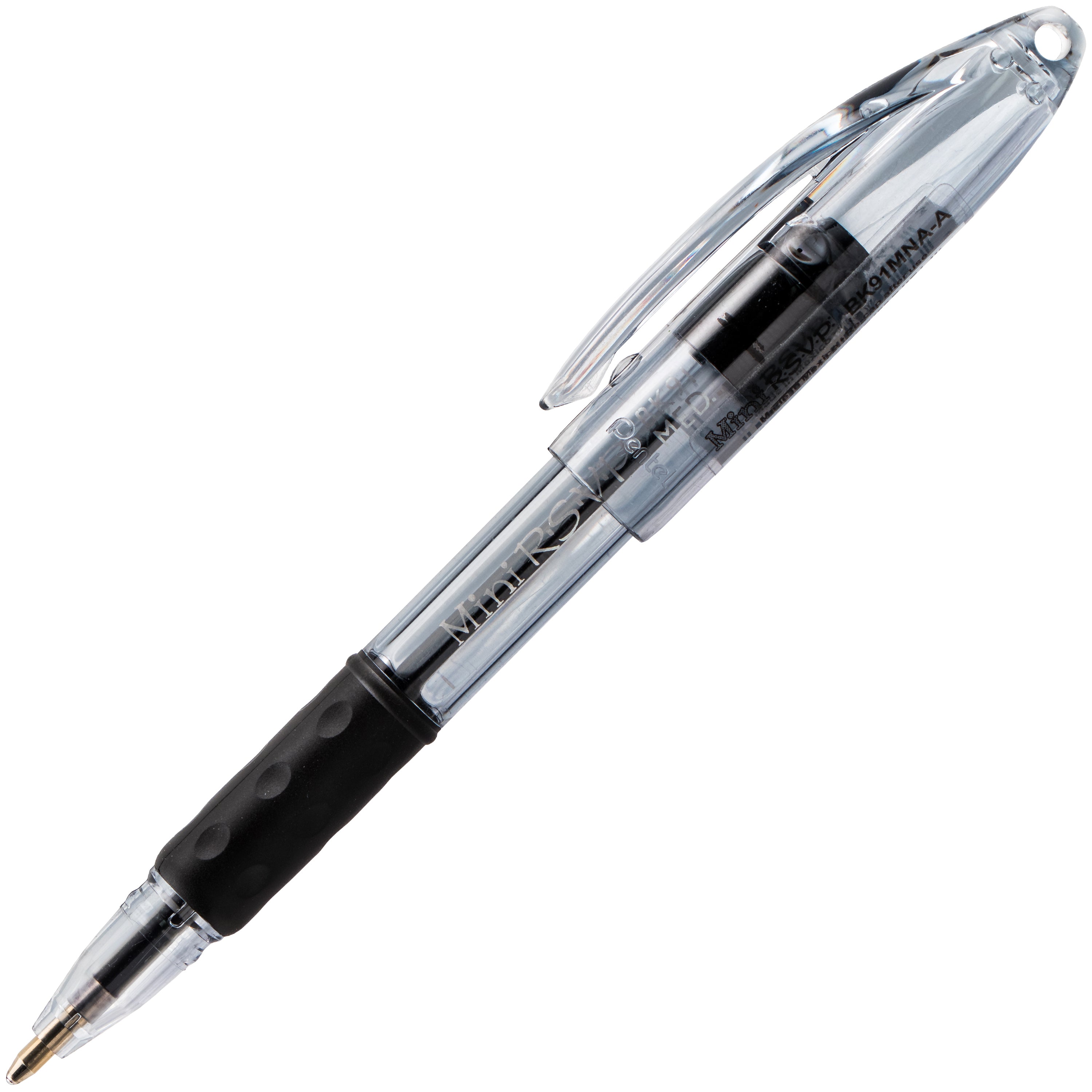 RSVP Mini Ballpoint Pen, (1.0mm) Medium Line, Black Ink – Pentel Of ...