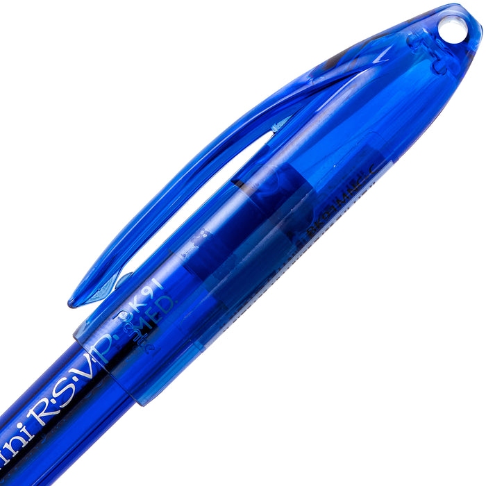 Pentel R.S.V.P. Medium Blue Ballpoint Pen 1PK