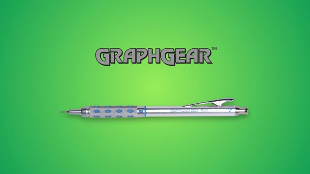 Pentel - GraphGear Drafting Pencil - GraphGear 1000 - .9mm - Green, Carded  - Sam Flax Atlanta