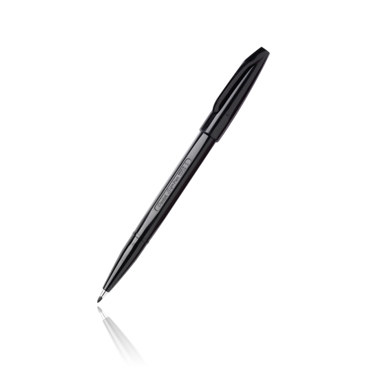 Pentel XGFD40CA1-A Brush Pen, Pentel Brush, Feather Pattern