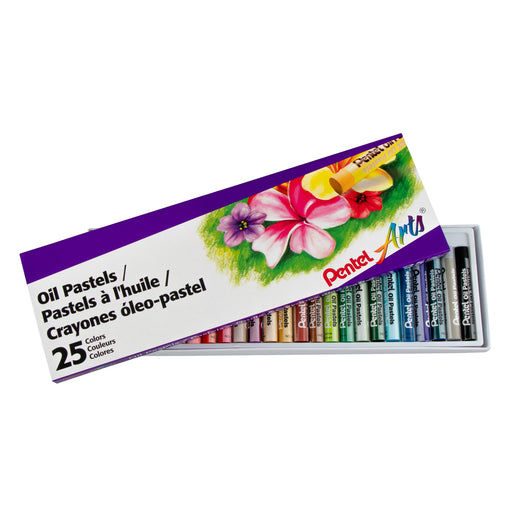 Pentel Arts® 50 Color Oil Pastels Set