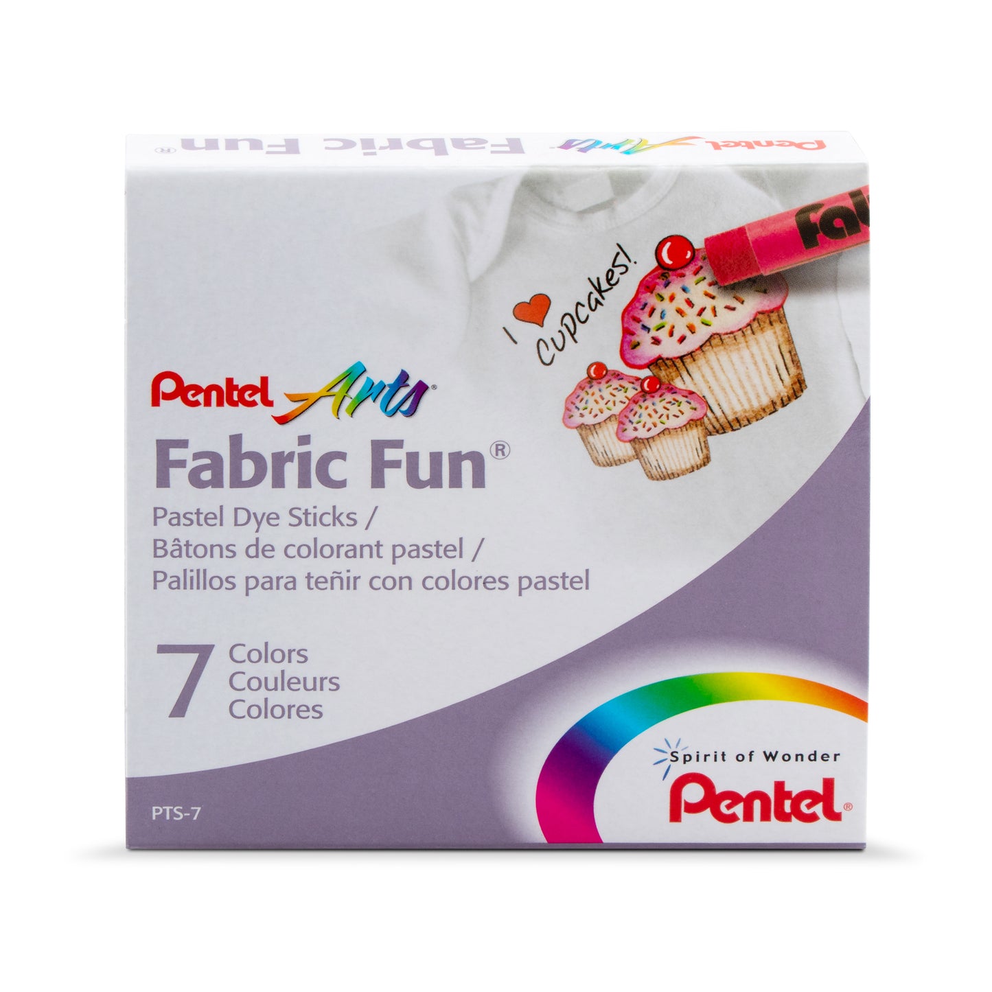 Fabric Fun® Pastel Dye Sticks, Set of 7 – Pentel of America, Ltd.