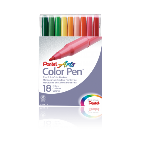 Color Pen®, 12 Pack — Pentel of America, Ltd.