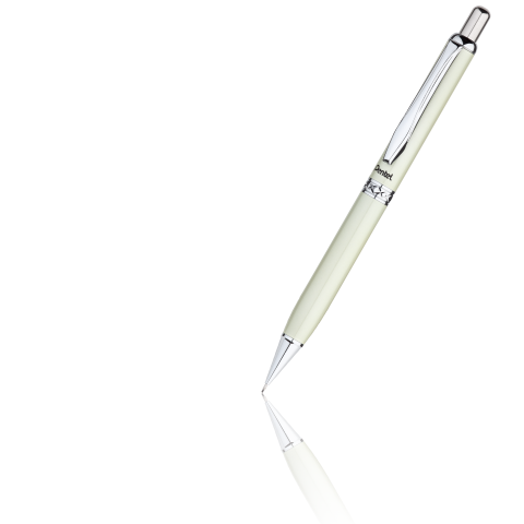 Promotional White Barrel Mechanical Pencil