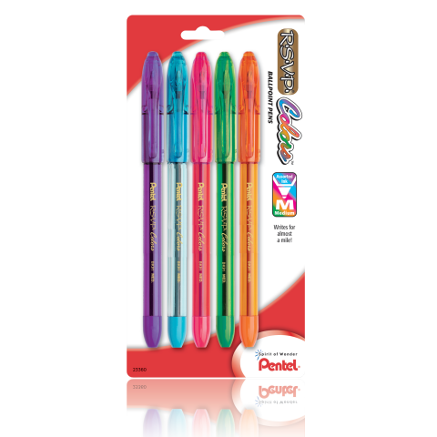 Pentel RSVP Colors Pen Set
