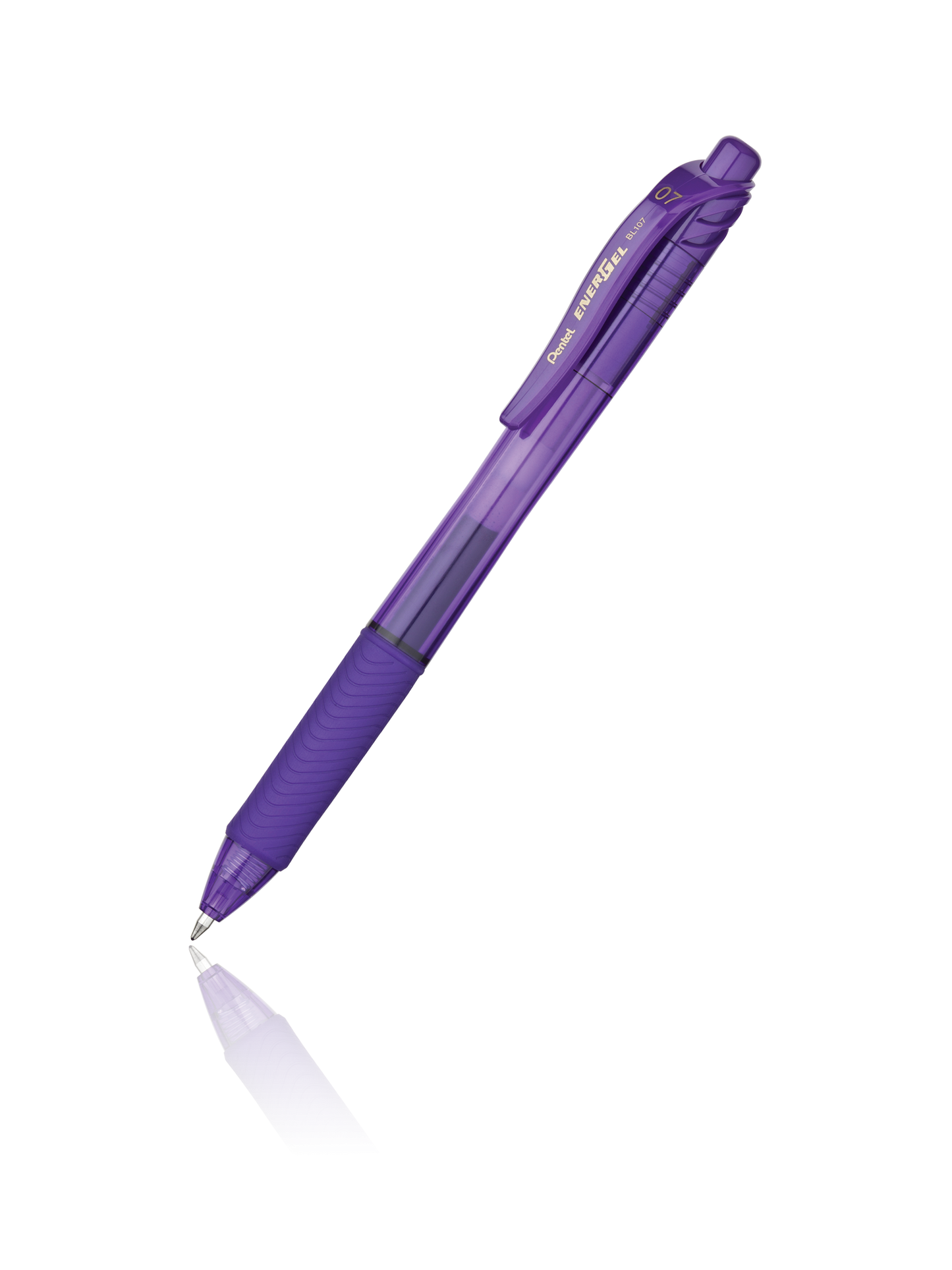 EnerGel-X stylo rétractable à encre gel lisse (0,7 mm), 2 unités, noir –  Pentel : Instruments d'écriture