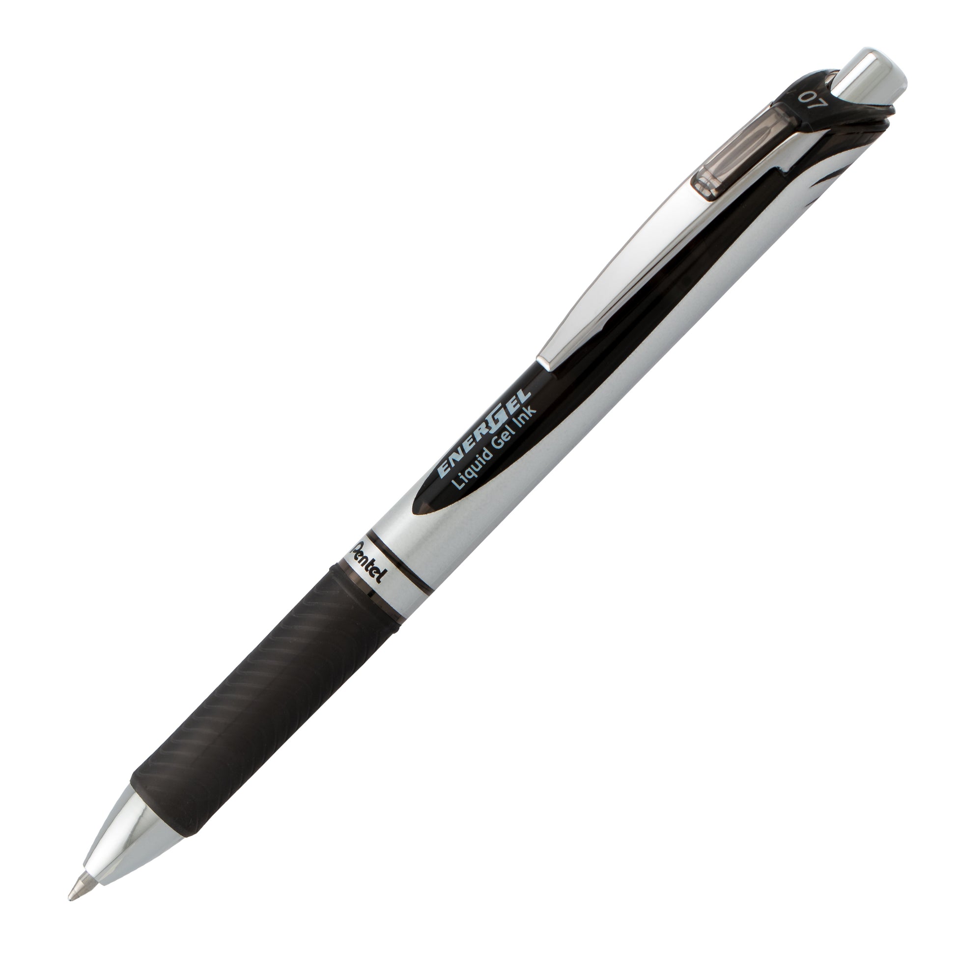 Pentel Recycled Retractable R.S.V.P. Pens - Medium Pen Point - 1 mm Pen  Point Size - Refillable - Retractable - Black - Clear Barrel - Stainless  Steel Tip - 1 Dozen