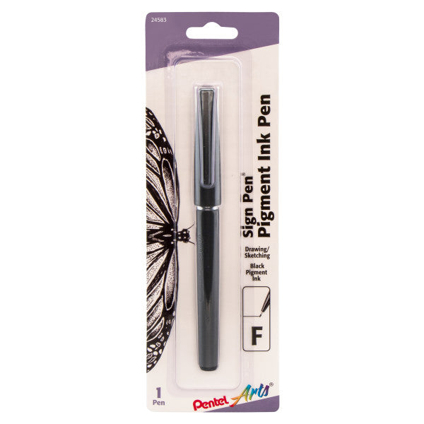 Pentel Arts Sign Pen Brush, Pigment Ink — Pentel of America, Ltd.