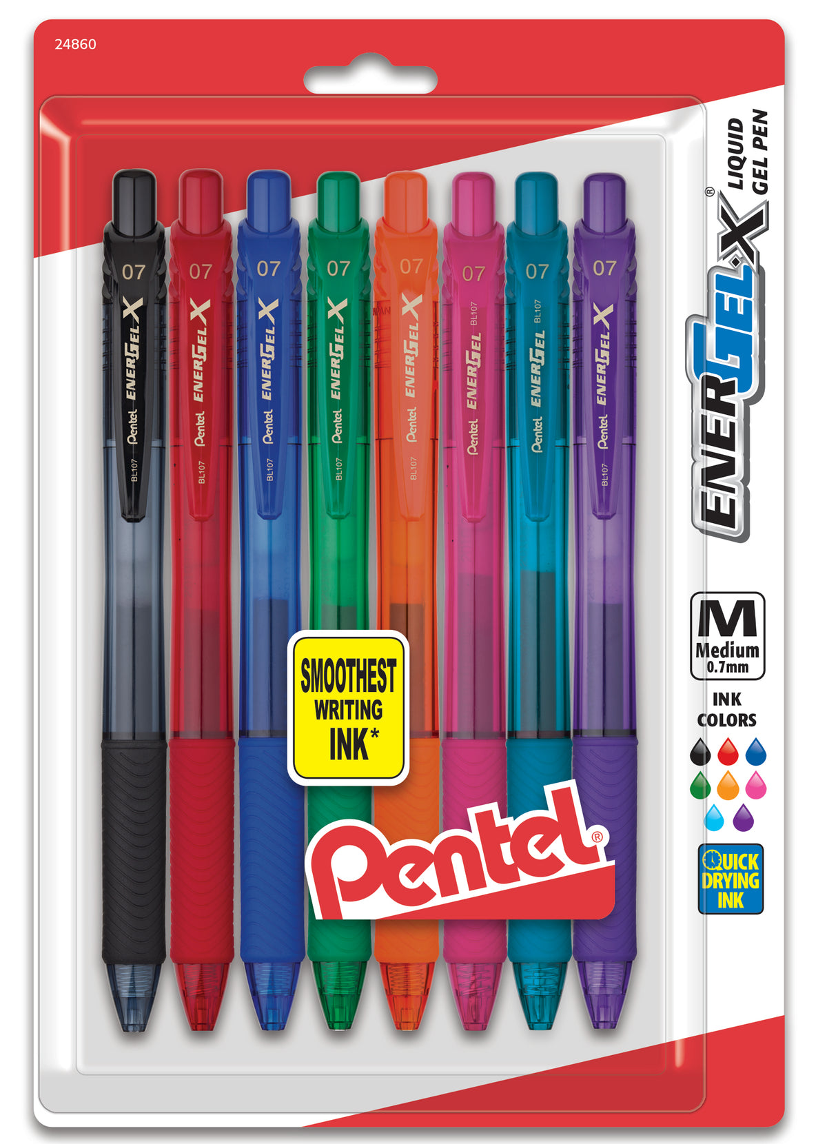 EnerGel-X RollerGel Pen Fine Line, Needle Tip — Pentel of America