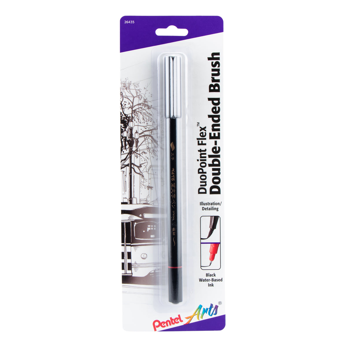 Pentel Arts DualMetallic Brush — Pentel of America, Ltd.