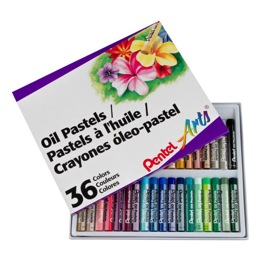 Holbein Academic Oil Pastel Set - Assorted Colors, Set of 36