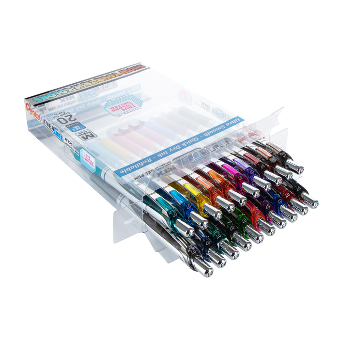 EnerGel Inspire Refillable Gel Pen, 0.7mm, Black Ink 3-pk (Love, Teach —  Pentel of America, Ltd.